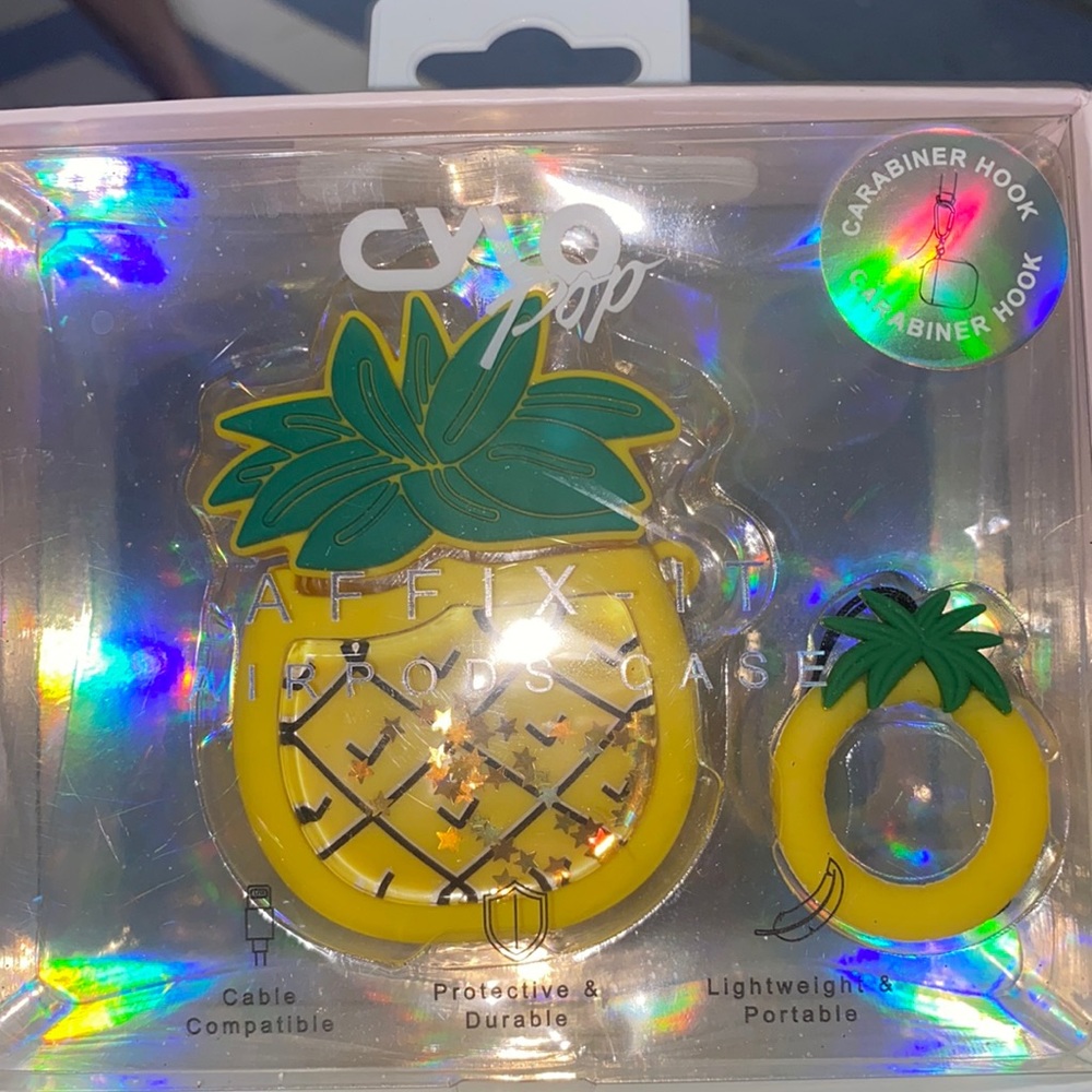 Pineapple AirPod case cylo pop